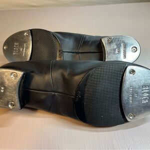 Bloch S0371 Women’s Black Leather Tap Shoes Lace-Up Oxford – Size 8.5N